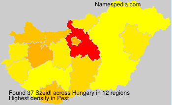 Surname Szeidl in Hungary Surname Szeidl in Hungary