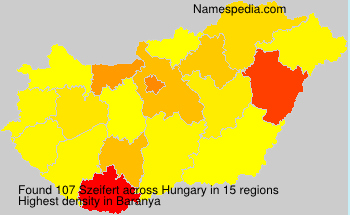 Surname Szeifert in Hungary Surname Szeifert in Hungary