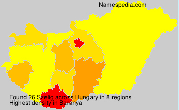Surname Szelig in Hungary Surname Szelig in Hungary