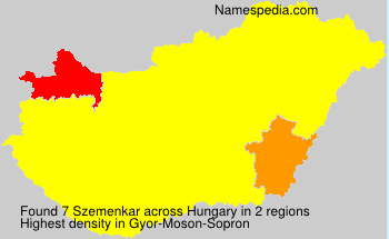 Surname Szemenkar in Hungary Surname Szemenkar in Hungary