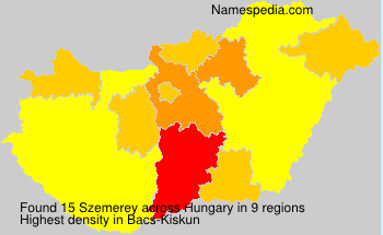 Surname Szemerey in Hungary Surname Szemerey in Hungary