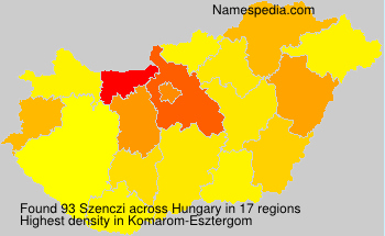 Surname Szenczi in Hungary Surname Szenczi in Hungary