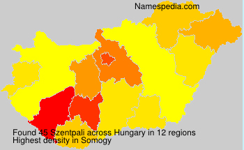Surname Szentpali in Hungary Surname Szentpali in Hungary