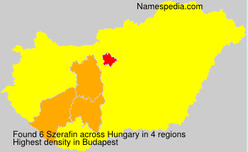 Surname Szerafin in Hungary Surname Szerafin in Hungary