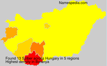 Surname Sziber in Hungary Surname Sziber in Hungary