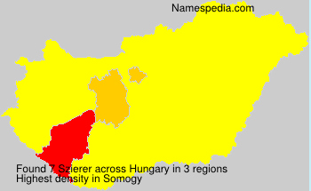 Surname Szierer in Hungary Surname Szierer in Hungary