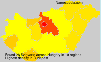 Surname Szigyarto in Hungary Surname Szigyarto in Hungary