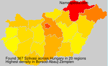 Surname Szilvasi in Hungary Surname Szilvasi in Hungary