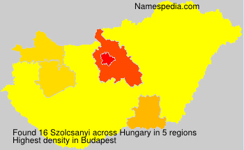 Surname Szolcsanyi in Hungary Surname Szolcsanyi in Hungary