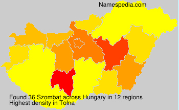 Surname Szombat in Hungary Surname Szombat in Hungary