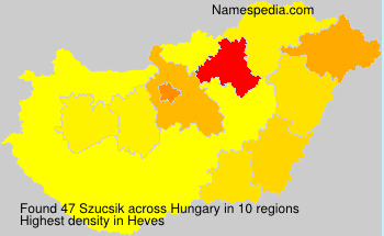 Surname Szucsik in Hungary Surname Szucsik in Hungary