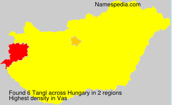 Surname Tangl in Hungary Surname Tangl in Hungary
