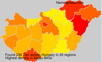 Surname Tarr in Hungary Surname Tarr in Hungary
