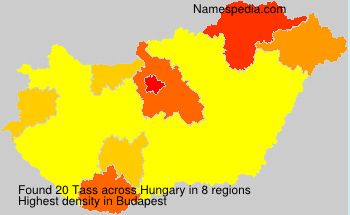 Surname Tass in Hungary Surname Tass in Hungary