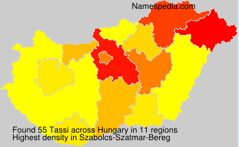 Surname Tassi in Hungary Surname Tassi in Hungary