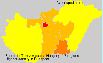 Surname Tenczer in Hungary Surname Tenczer in Hungary