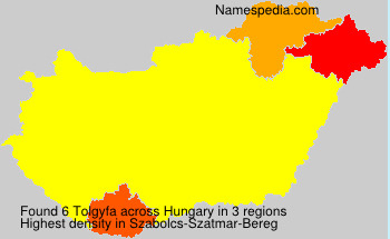 Surname Tolgyfa in Hungary Surname Tolgyfa in Hungary