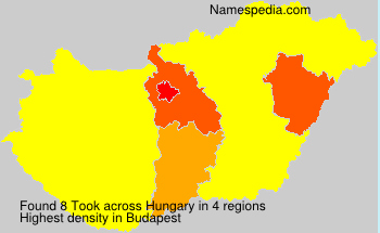 Surname Took in Hungary Surname Took in Hungary