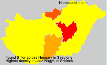 Surname Tor in Hungary Surname Tor in Hungary