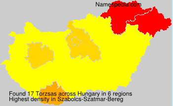 Surname Torzsas in Hungary Surname Torzsas in Hungary