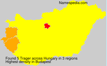 Surname Trager in Hungary Surname Trager in Hungary