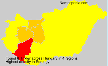 Surname Trixler in Hungary Surname Trixler in Hungary