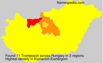 Surname Tromposch in Hungary Surname Tromposch in Hungary