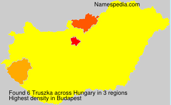 Surname Truszka in Hungary Surname Truszka in Hungary