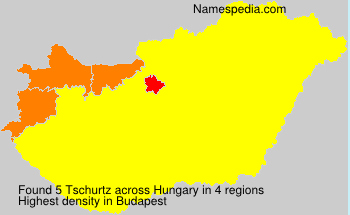 Surname Tschurtz in Hungary Surname Tschurtz in Hungary