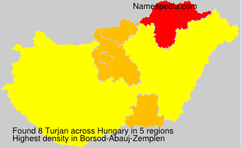 Surname Turjan in Hungary Surname Turjan in Hungary