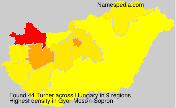 Surname Turner in Hungary Surname Turner in Hungary