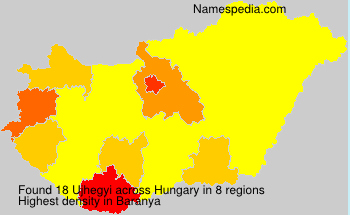 Surname Ujhegyi in Hungary Surname Ujhegyi in Hungary