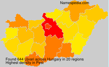 Surname Ujvari in Hungary Surname Ujvari in Hungary