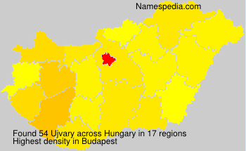 Surname Ujvary in Hungary Surname Ujvary in Hungary