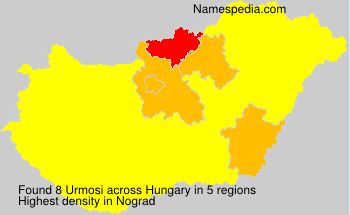 Surname Urmosi in Hungary Surname Urmosi in Hungary