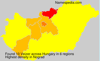 Surname Veizer in Hungary Surname Veizer in Hungary