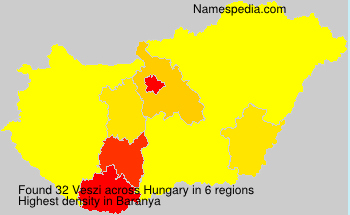 Surname Veszi in Hungary Surname Veszi in Hungary