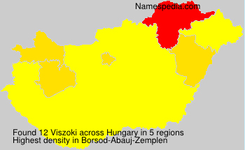 Surname Viszoki in Hungary Surname Viszoki in Hungary