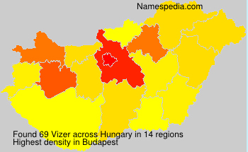 Surname Vizer in Hungary Surname Vizer in Hungary