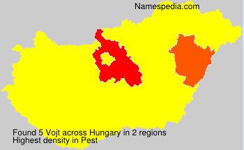 Surname Vojt in Hungary Surname Vojt in Hungary