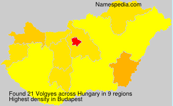 Surname Volgyes in Hungary Surname Volgyes in Hungary