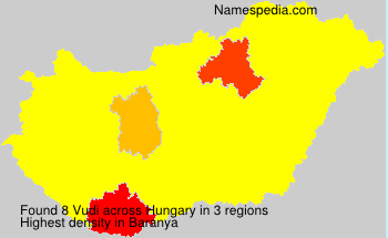 Surname Vudi in Hungary Surname Vudi in Hungary