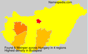 Surname Weinper in Hungary Surname Weinper in Hungary