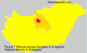 Surname Wenzel in Hungary Surname Wenzel in Hungary
