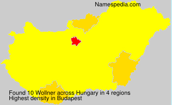 Surname Wollner in Hungary Surname Wollner in Hungary