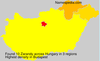 Surname Zarandy in Hungary Surname Zarandy in Hungary