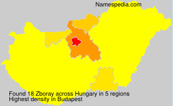 Surname Zboray in Hungary Surname Zboray in Hungary