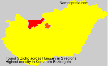 Surname Zicho in Hungary Surname Zicho in Hungary