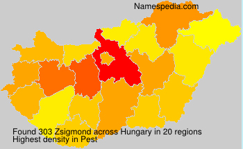 Surname Zsigmond in Hungary Surname Zsigmond in Hungary
