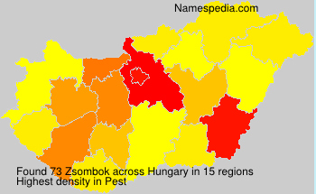 Surname Zsombok in Hungary Surname Zsombok in Hungary